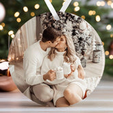 Personalised Christmas Ornament | Custom Photo Christmas Bauble, Personalised Christmas Decoration, Family Christmas | Photo Upload