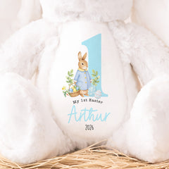 Personalised 1st Easter Teddy | My 1st Easter Teddy | First Easter Gift | Personalised First Easter Gift, 1st Easter Bunny, Boys 1st Easter