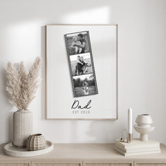 Personalised Father's Day Gift | Personalised Father's Day Print | Personalised Dad Print, Gifts for Dad, Collage, Dad Gift, Dad Photo Print
