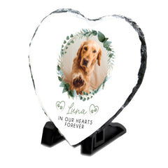 Personalised Pet Memorial Slate | Memorial Photo Slate | Memorial Gift, Pet Memorial Plaque, Personalised Pet Memorial Gift, In Memory Slate