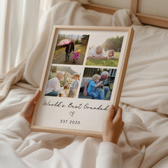 Personalised Grandad Gift | Father's Day Print | Personalised Grandad Print, Grandad Gift, Grandad Photo Print, Gifts for Grandad