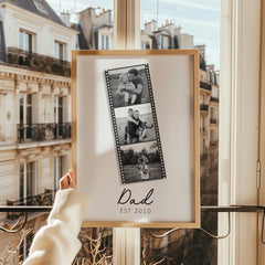 Personalised Father's Day Gift | Personalised Father's Day Print | Personalised Dad Print, Gifts for Dad, Collage, Dad Gift, Dad Photo Print