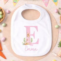 Personalised Easter Pyjamas, Easter Bib | Custom Kids Easter Pyjama Set, Boys & Girls Easter PJ's