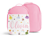 Kids Personalised Lunch Bag - Princesses