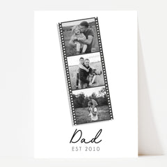 Personalised Father's Day Gift | Personalised Father's Day Print | Personalised Dad Print, Gifts for Dad, Collage, Dad Gift, Dad Photo Print