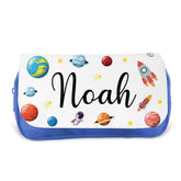 Personalised Children’s Pencil Case | Pencil Case for Girls, Pencil Case for Boys - Back to School | Custom Kids Pencil Case - Space