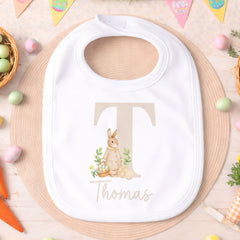 Personalised Easter Pyjamas, Easter Bib | Custom Kids Easter Pyjama Set, Boys & Girls Easter PJ's