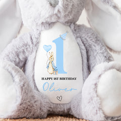 Personalised 1st Birthday Teddy | 1st Birthday Gift | First Birthday Gift, 1st Birthday Present | 1st Birthday Teddy Bear, Gift for 1st Boy