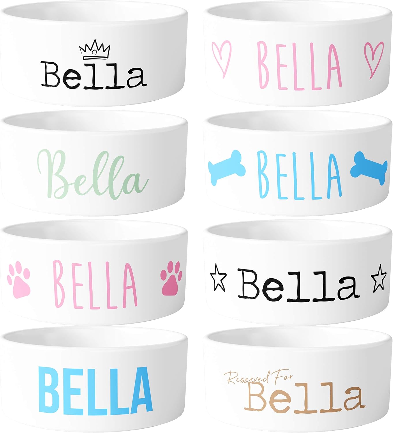 Personalised Dog Bowl, Personalised Pet Bowl | Personalised Cat Bowl | Personalised Bowl For Dogs | Ceramic Dog Bowl | Personalised Dog Gifts |