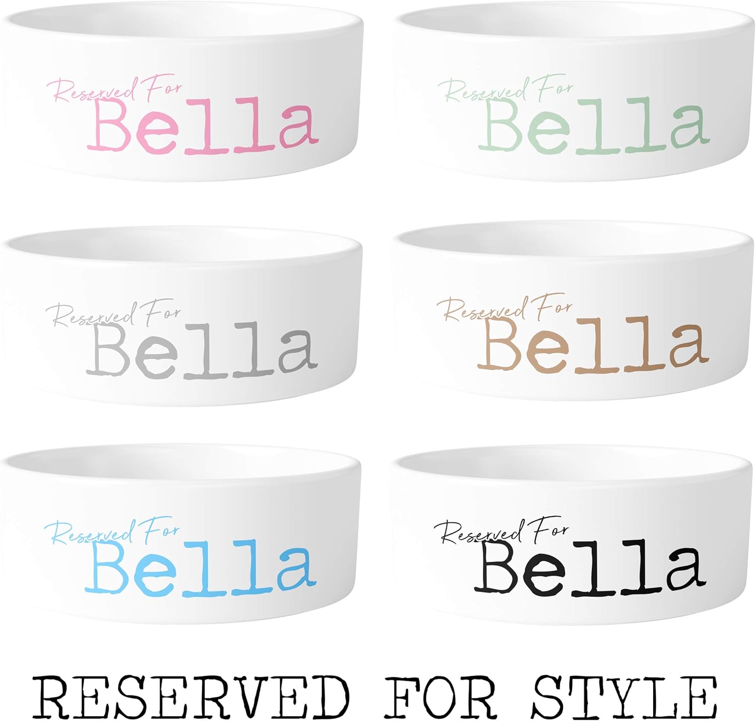 Personalised Dog Bowl, Personalised Pet Bowl | Personalised Cat Bowl | Personalised Bowl For Dogs | Ceramic Dog Bowl | Personalised Dog Gifts |