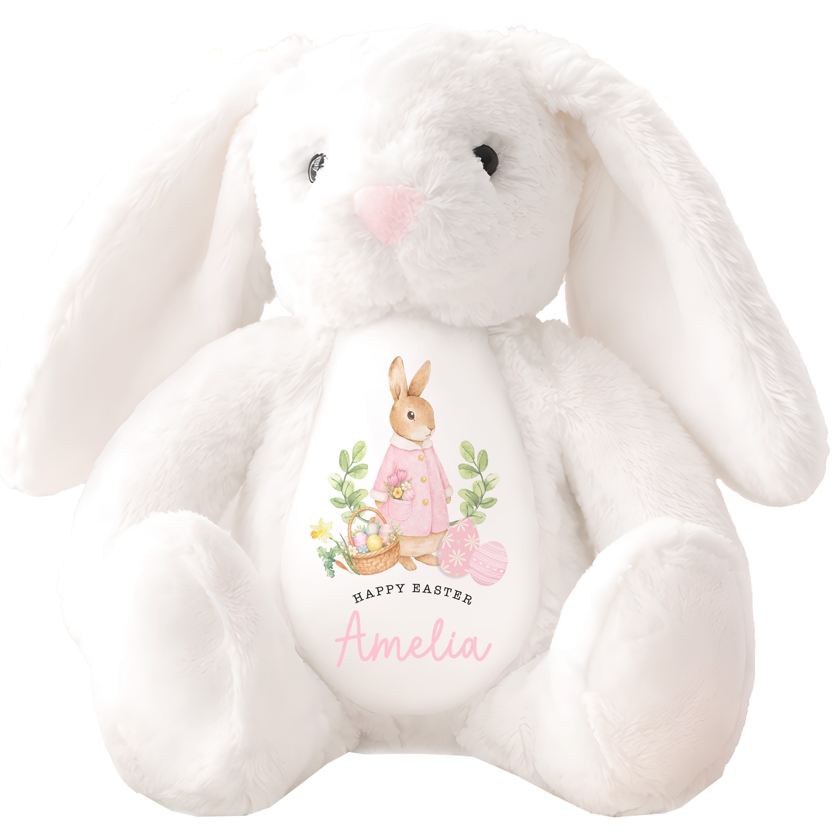 Personalised Easter Teddy | My 1st Easter Teddy | Easter Gift, First Easter Plush | Personalised Easter Gift, Girls 1st Easter Bunny