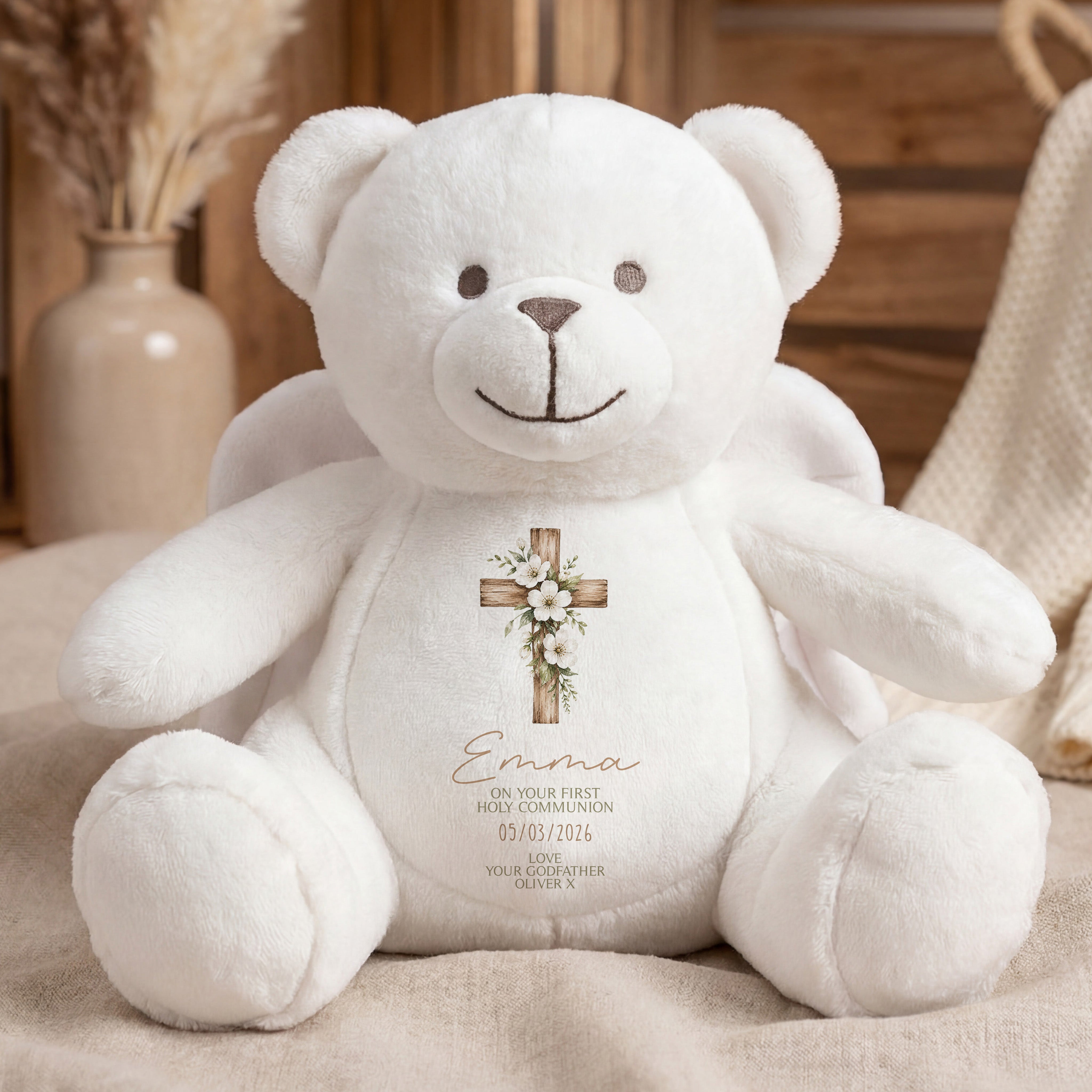 Personalised First Holy Communion Gift | 1st Holy Communion Teddy, Children's 1st Holy Communion Gifts