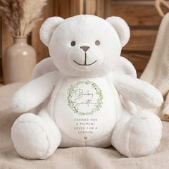 Personalised Miscarriage Gift, Miscarriage Teddy | Baby Loss Gifts, Angel Baby Teddy Bear