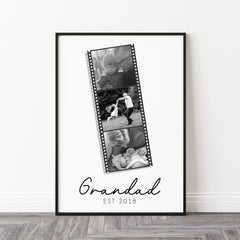 Personalised Grandad Gift | Father's Day Print | Personalised Grandad Print, Gifts for Grandad, Grandad Gift, Grandad Photo Print