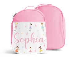Kids Personalised Lunch Bag - Ballerinas