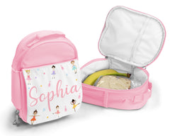 Kids Personalised Lunch Bag - Ballerinas
