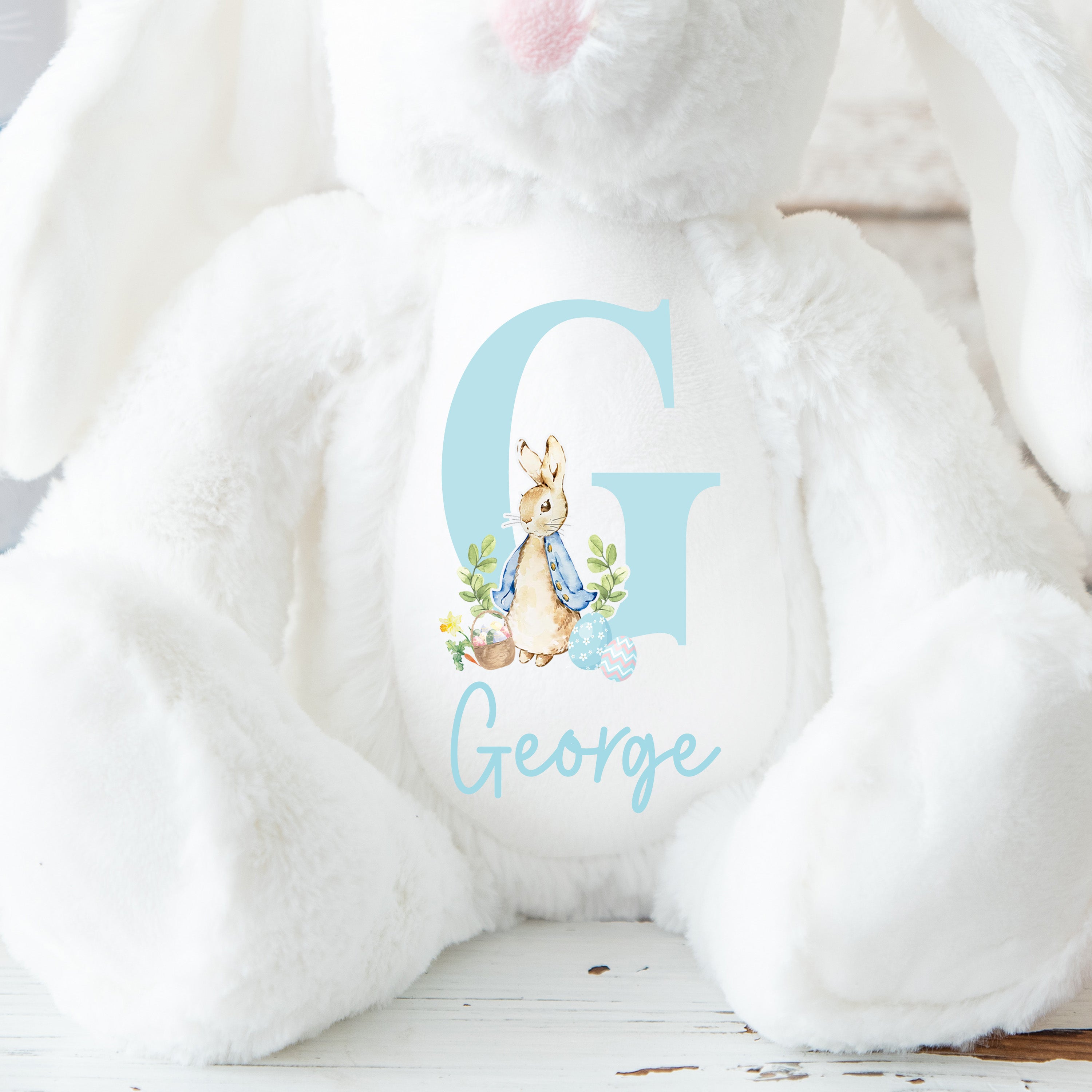 Personalised Easter Teddy | Easter Bunny Teddy | Easter Gift, Boys Easter Teddy | Personalised Easter Gift, Boys 1st Easter Bunny