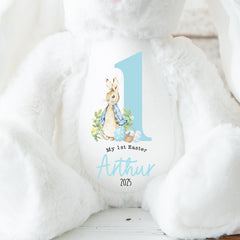 Personalised 1st Easter Teddy | My 1st Easter Teddy | First Easter Gift | Personalised First Easter Gift, 1st Easter Bunny, Boys 1st Easter
