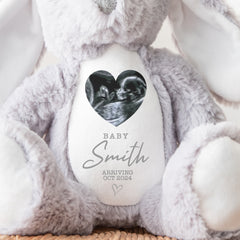 Personalised Baby Announcement Teddy, Baby Scan, Baby Reveal | New Baby Keepsake | Baby Arrival, New Baby Announcement, Baby Coming Soon