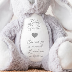 Personalised Miscarriage Gift l | Miscarriage Teddy Bear | Sentimental Baby Loss, Memorial Gift, Memorial Keepsake | Angel Baby Gift
