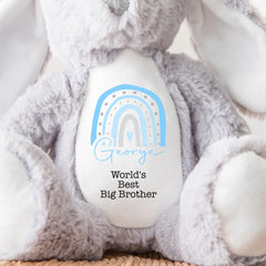 Personalised Big Brother Teddy, New Big Brother Gift | New Big Brother Present, Brother Teddy Bear | New Sibling Gift, Gift For New Brother