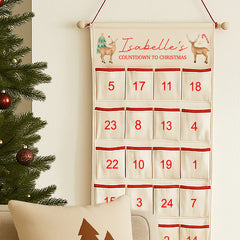 Personalised Advent Calendar | Christmas Countdown Calendar | Custom Children’s Advent Calendar, Personalised Kids Christmas Advent Calendar | Reindeer