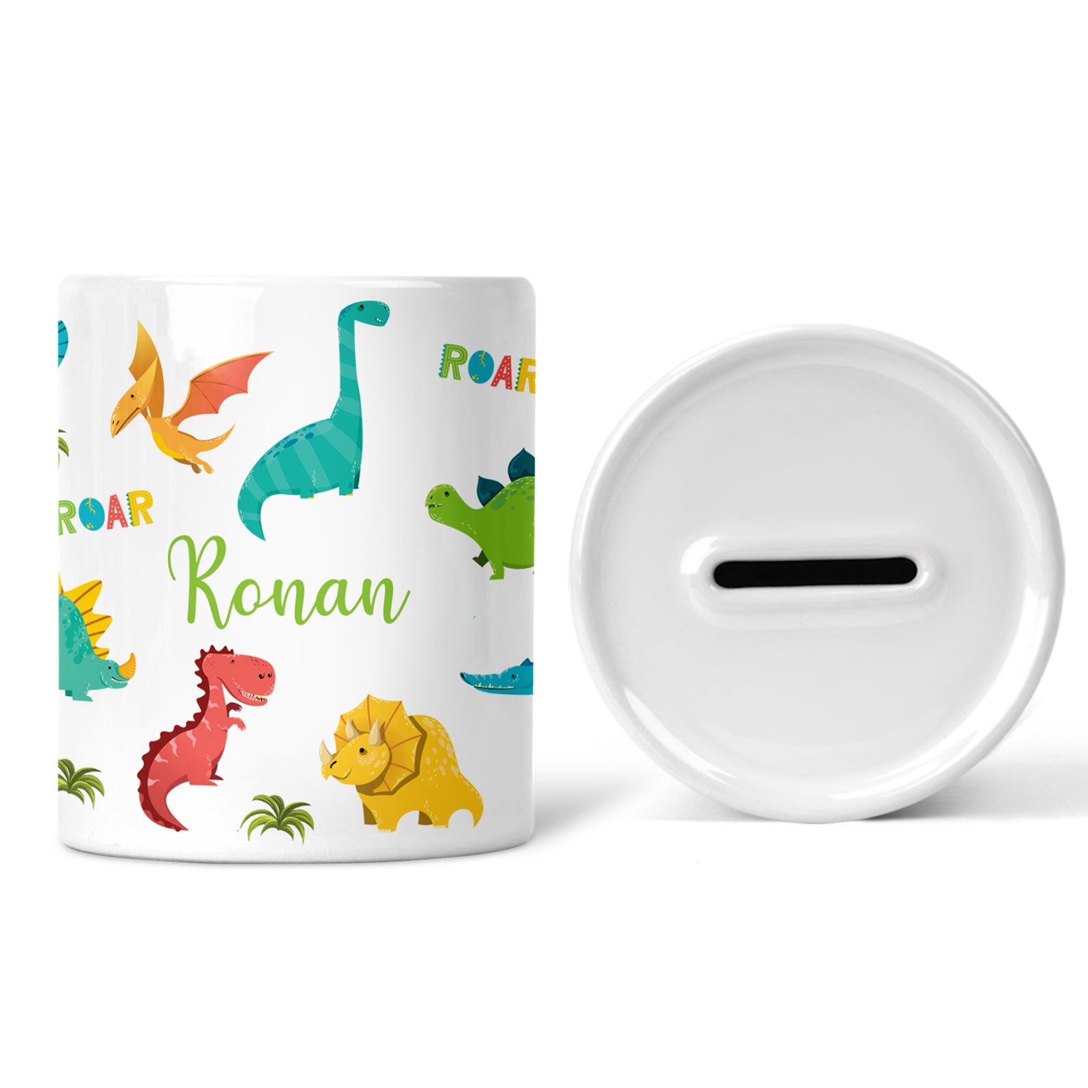 Personalised Money Box | Custom Ceramic Money Pot | Personalised Kids Keepsake | Personalised Children's Money Box