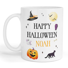 Personalised Halloween Mug | Illustrations | Personalised Halloween Gift