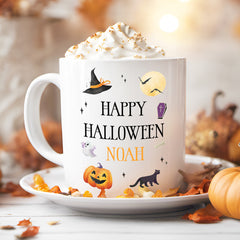 Personalised Halloween Mug | Illustrations | Personalised Halloween Gift