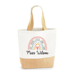 Thank You Teacher Gift, Personalised Teacher Bag | Personalised Teacher Gift, Teacher Present. End Of Term Gift, TA Gift, School Leaver Gift
