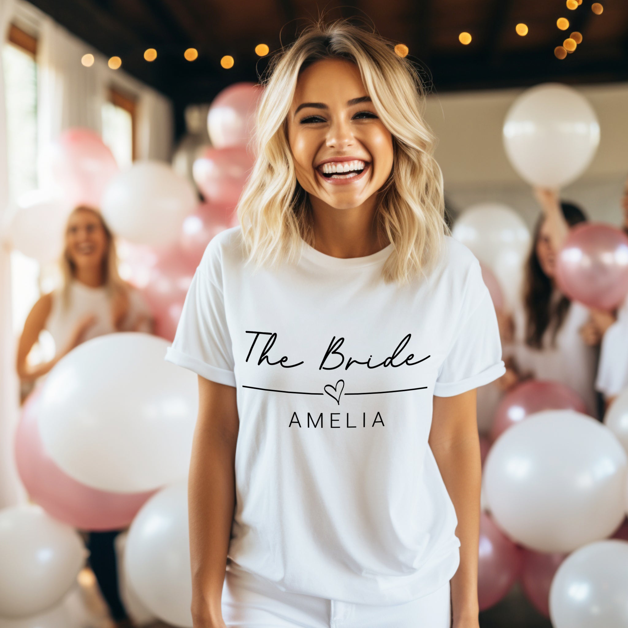 Personalised Hen Do T Shirts | Any Colour | Bachelorette Party Shirts, Custom Bridal Party T Shirts, Hen Party T Shirts, Team Bride T-Shirts - Handwritten