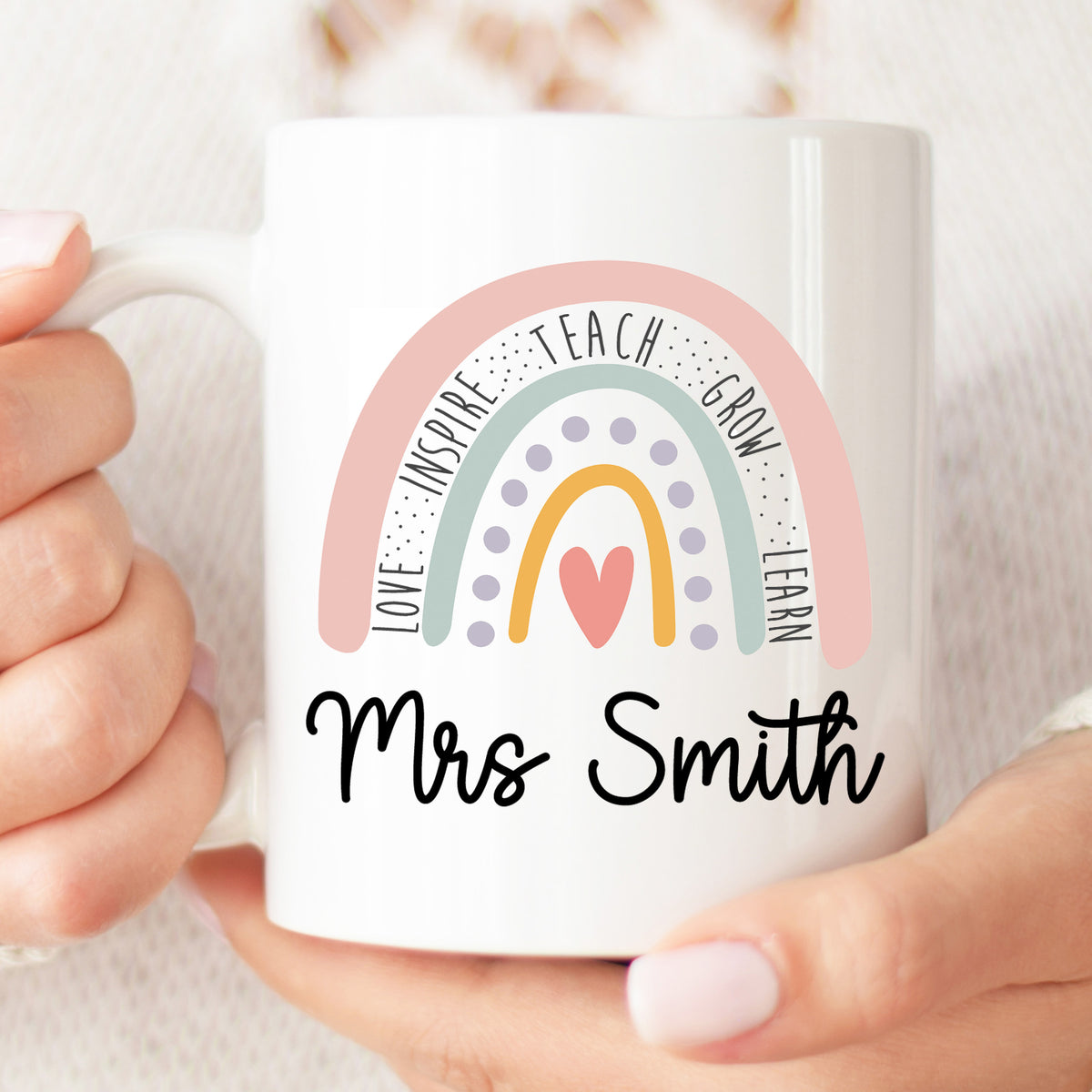 Thank You Teacher Gift - Teacher Travel Mug | Personalised Teacher Gift, Thank You Teacher Present. End Of Term Gift, Teacher Assistant Gift