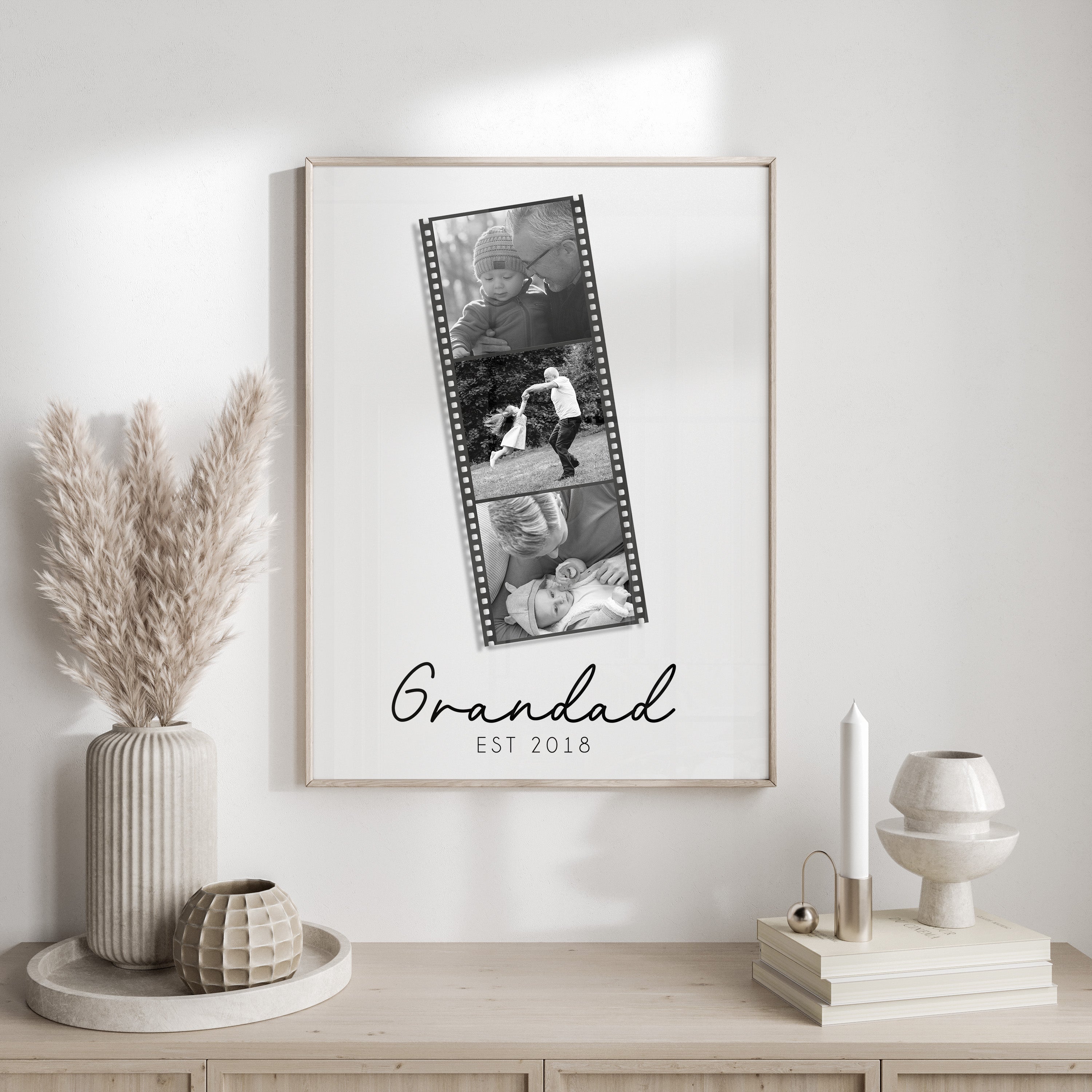 Personalised Grandad Gift | Father's Day Print | Personalised Grandad Print, Gifts for Grandad, Grandad Gift, Grandad Photo Print