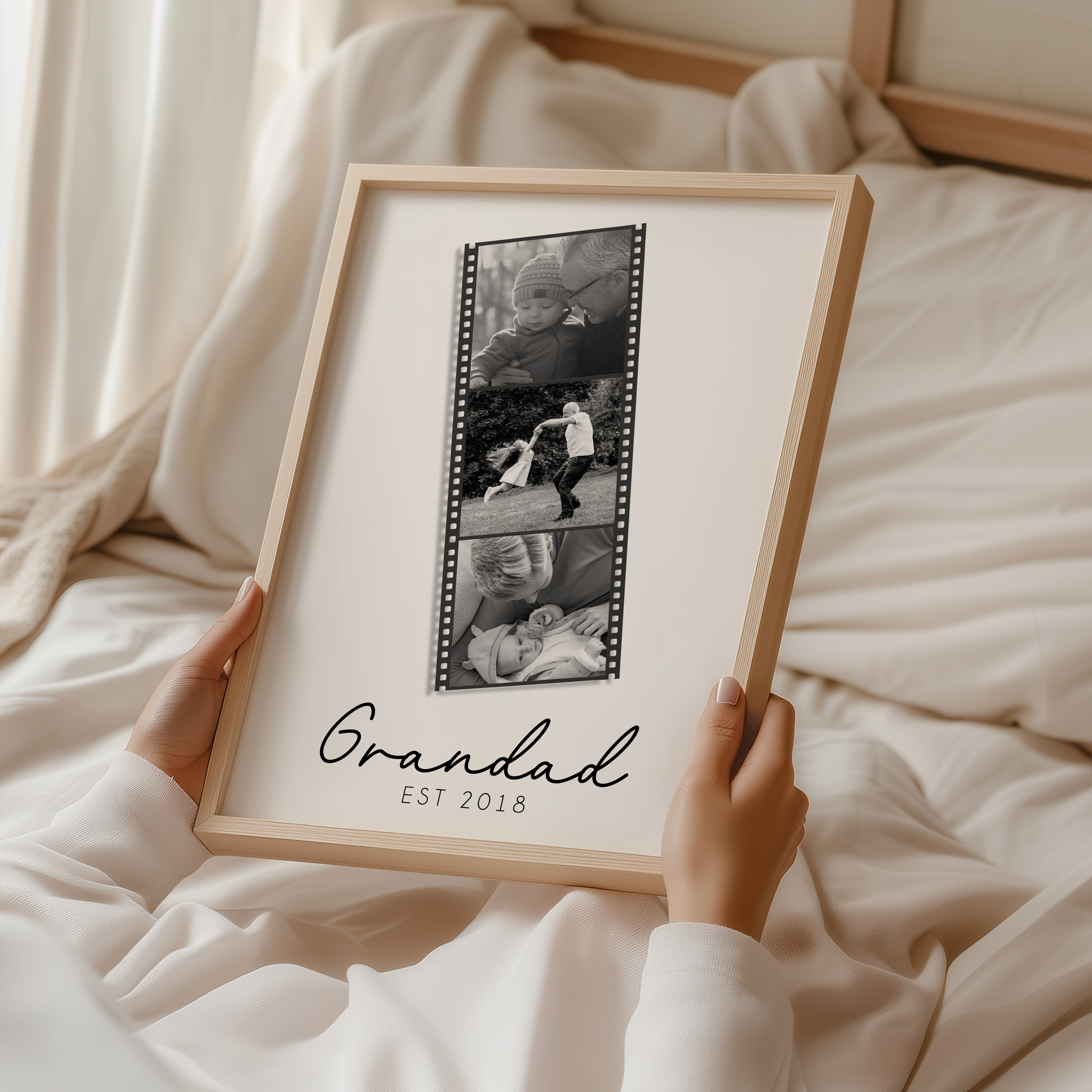 Personalised Grandad Gift | Father's Day Print | Personalised Grandad Print, Gifts for Grandad, Grandad Gift, Grandad Photo Print