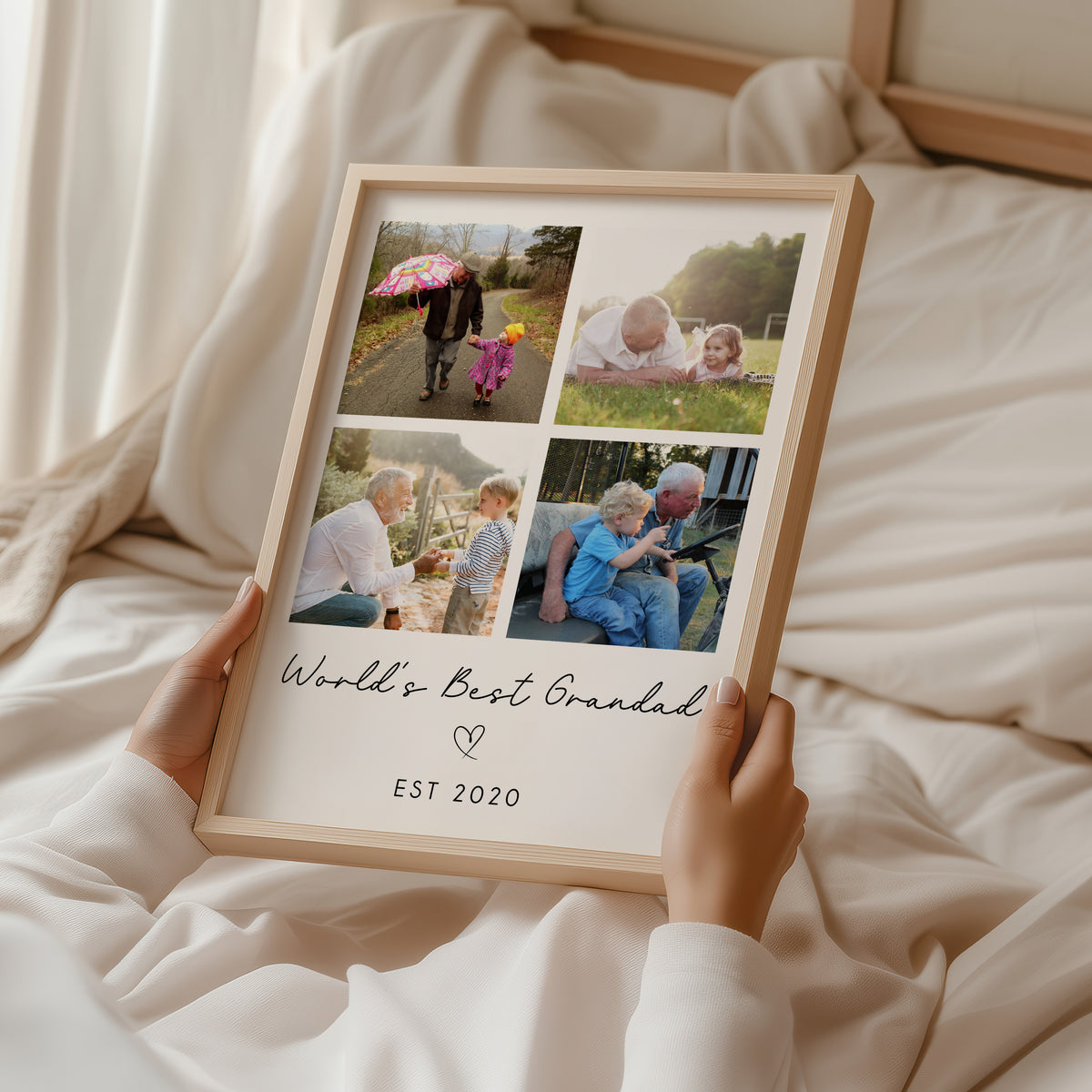 Personalised Grandad Gift | Father's Day Print | Personalised Grandad Print, Grandad Gift, Grandad Photo Print, Gifts for Grandad