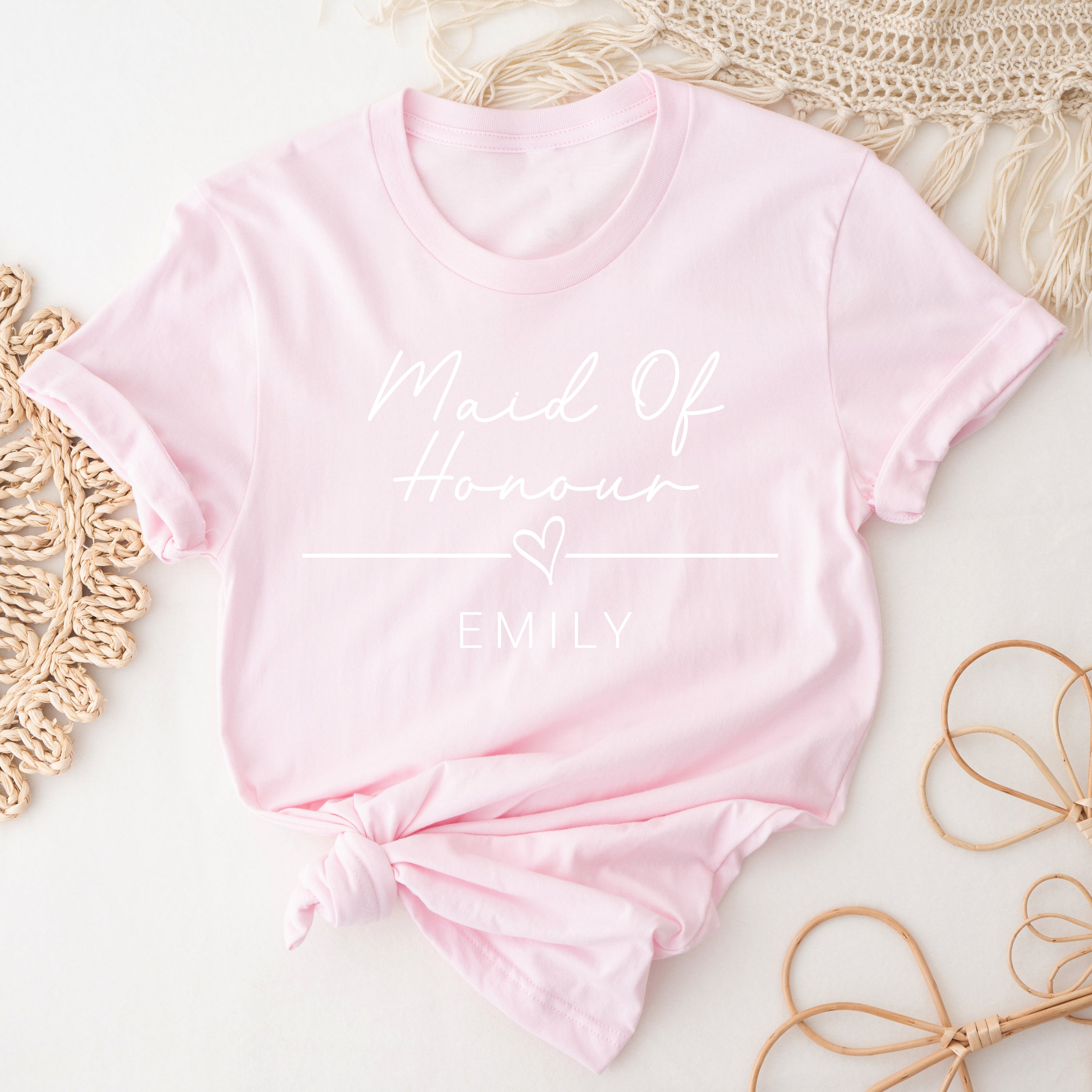 Personalised Hen Do T Shirts | Any Colour | Bachelorette Party Shirts, Custom Bridal Party T Shirts, Hen Party T Shirts, Team Bride T-Shirts - Handwritten