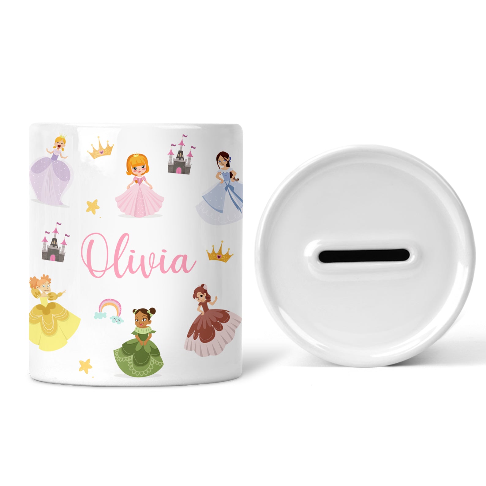 Personalised Money Box | Custom Ceramic Money Pot | Personalised Kids Keepsake | Personalised Children's Money Box