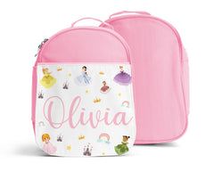 Kids Personalised Lunch Bag - Princesses