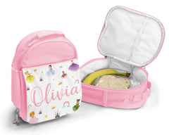 Kids Personalised Lunch Bag - Princesses