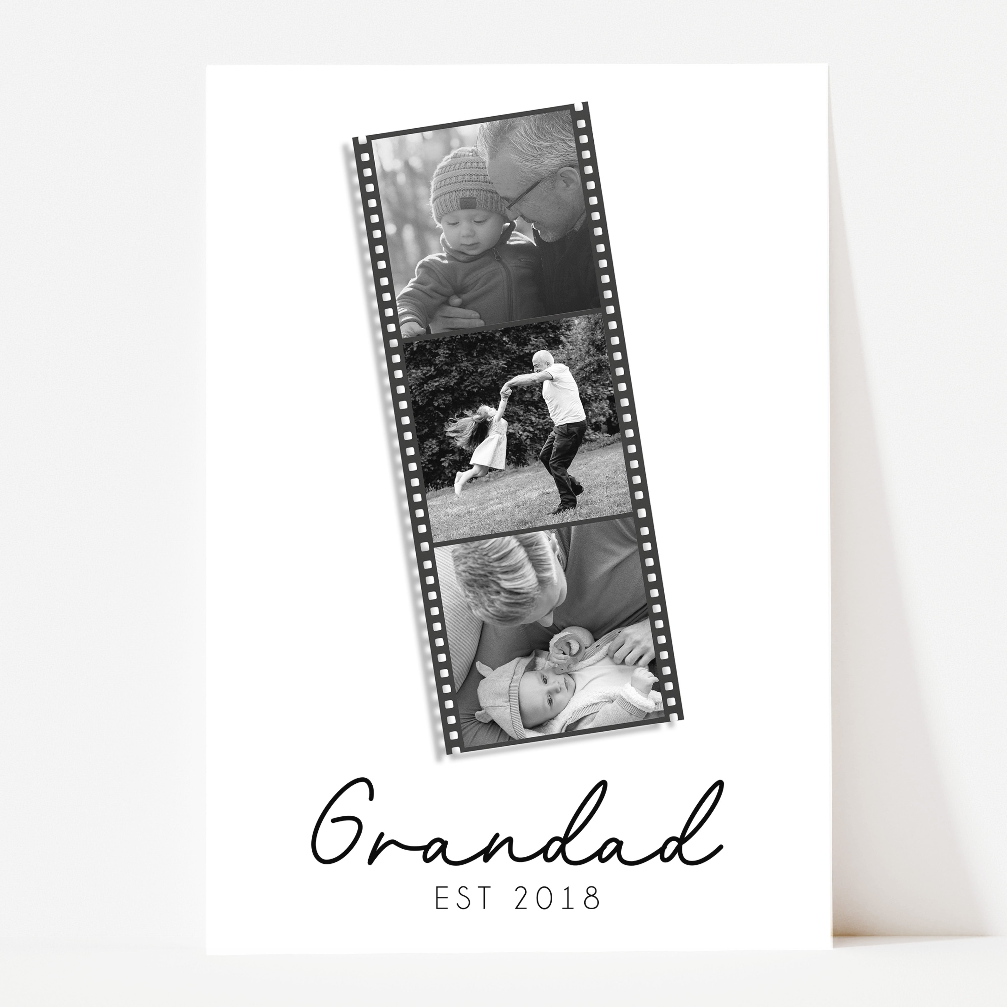 Personalised Grandad Gift | Father's Day Print | Personalised Grandad Print, Gifts for Grandad, Grandad Gift, Grandad Photo Print