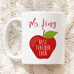 Thank You Teacher Gift - Best Teacher Ever | Personalised Teacher Gift, Thank You Teacher Present. End Of Term Gift, Teacher Assistant Gift