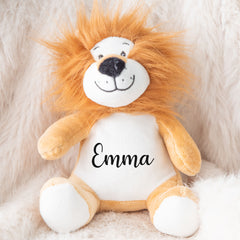 Personalised Teddy | Custom Lion Teddy - Handwritten | Personalised Children's Teddy, Kids Animal, Personalised Birthday Gift, Personalised Animal Name