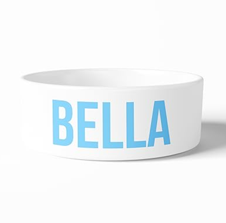 Personalised Dog Bowl, Personalised Pet Bowl | Personalised Cat Bowl | Personalised Bowl For Dogs | Ceramic Dog Bowl | Personalised Dog Gifts |