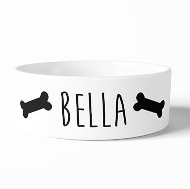 Personalised Dog Bowl, Personalised Pet Bowl | Personalised Cat Bowl | Personalised Bowl For Dogs | Ceramic Dog Bowl | Personalised Dog Gifts |