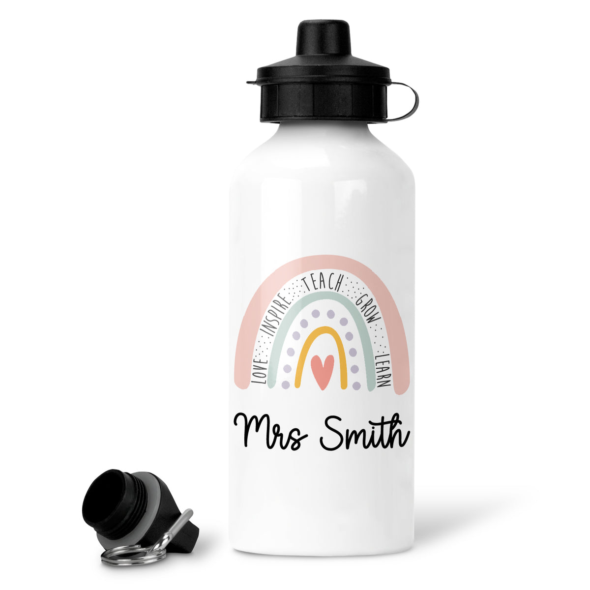 Thank You Teacher Gift - Teacher Bottle | Personalised Teacher Gift, Thank You Teacher Present. End Of Term Gift, Teacher Assistant Gift