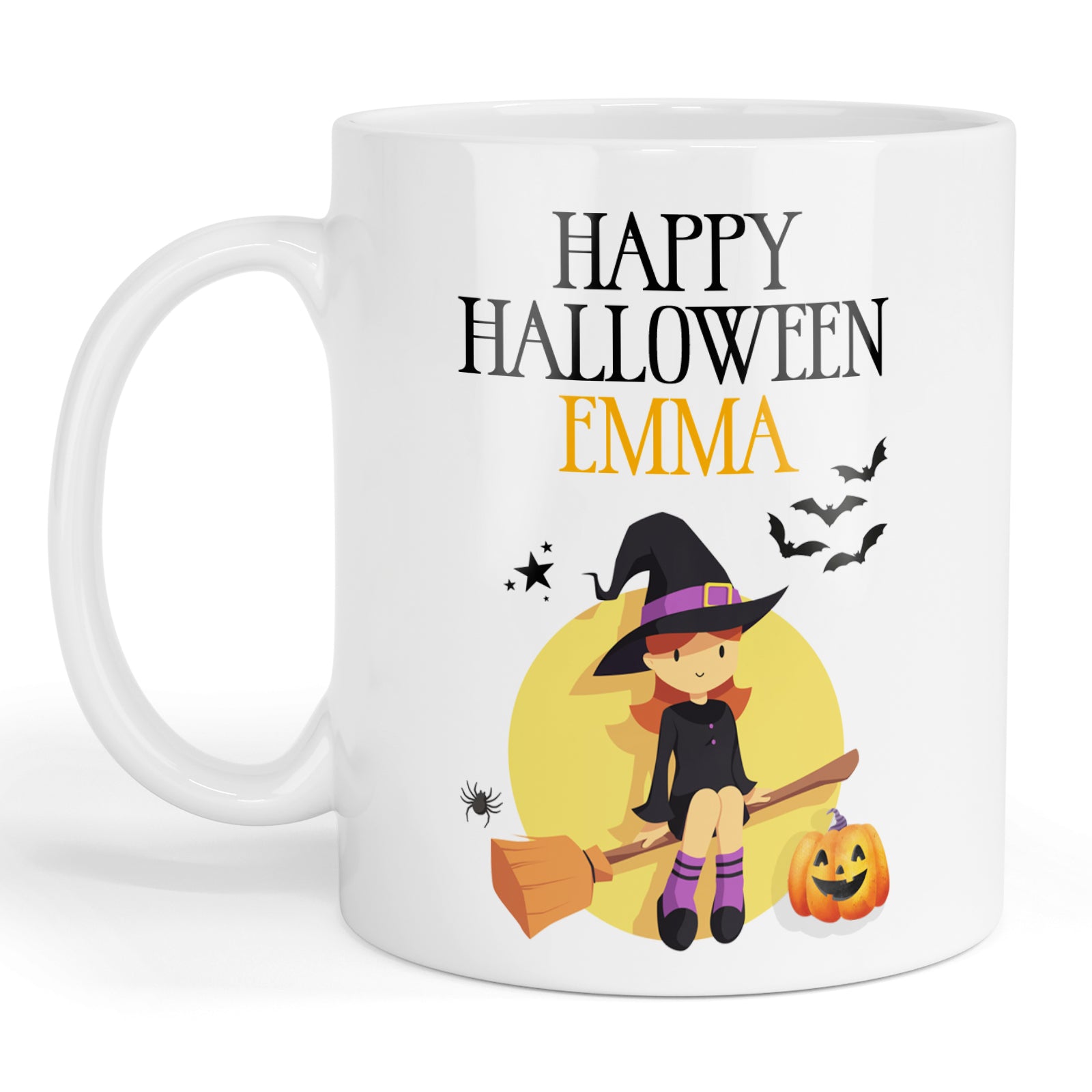 Personalised Halloween Mug | Witch | Personalised Halloween Gift